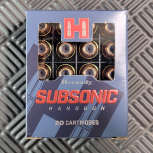 Hornady Subsonic 45auto - front