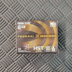 Federal Premium Personal Defense 40S&W 180 - front