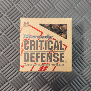 Hornady Critical Defense 38spl 110 - front