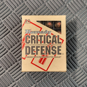 Hornady Critical Defense 40S&W 165 - front